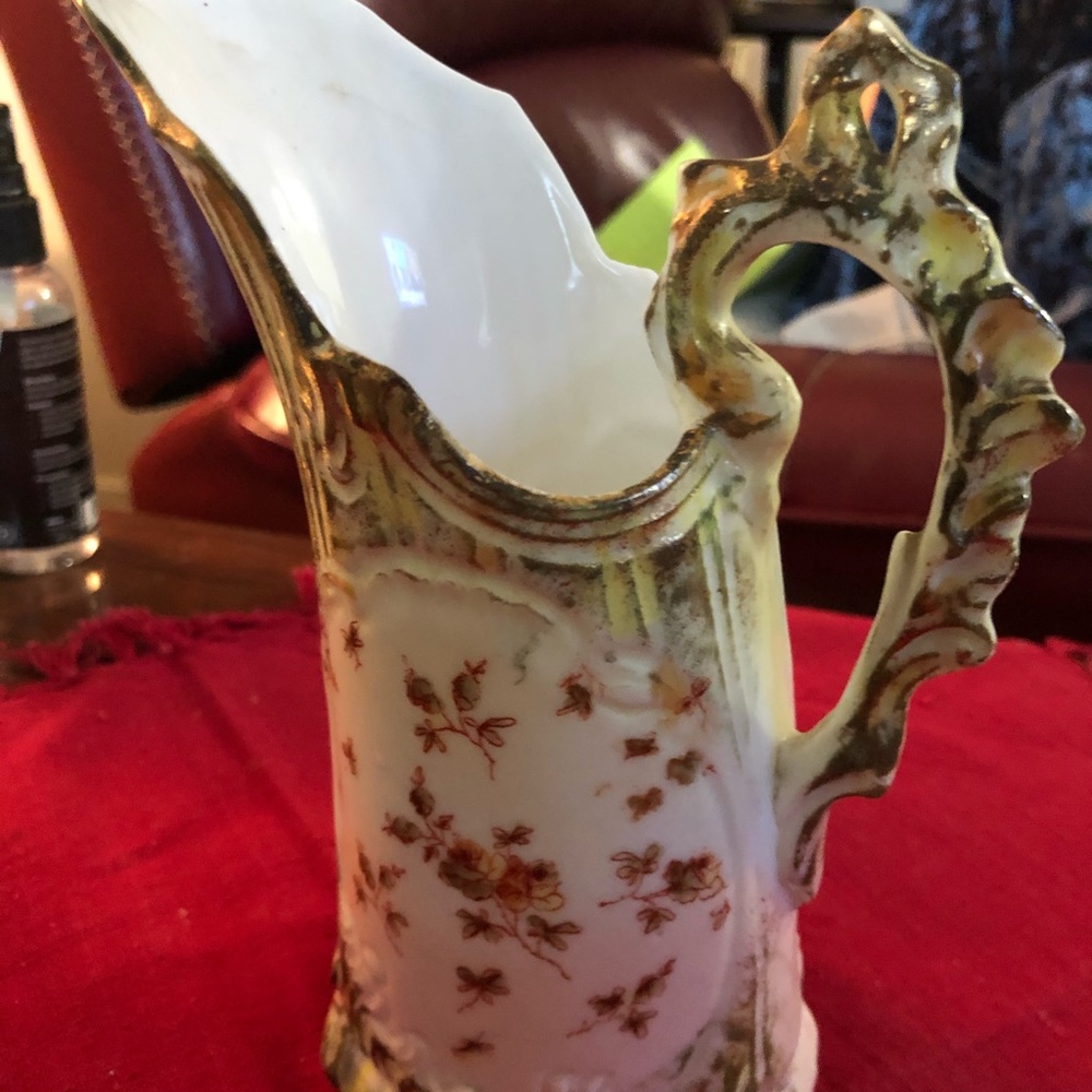 Vintage Victorian style pitcher
